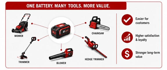 An infographic about the cordless tools