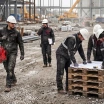 Picture of people working on the job site