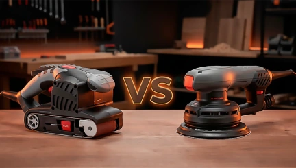 Belt Sander and Orbital Sander Comparison for Woodworking Projects
