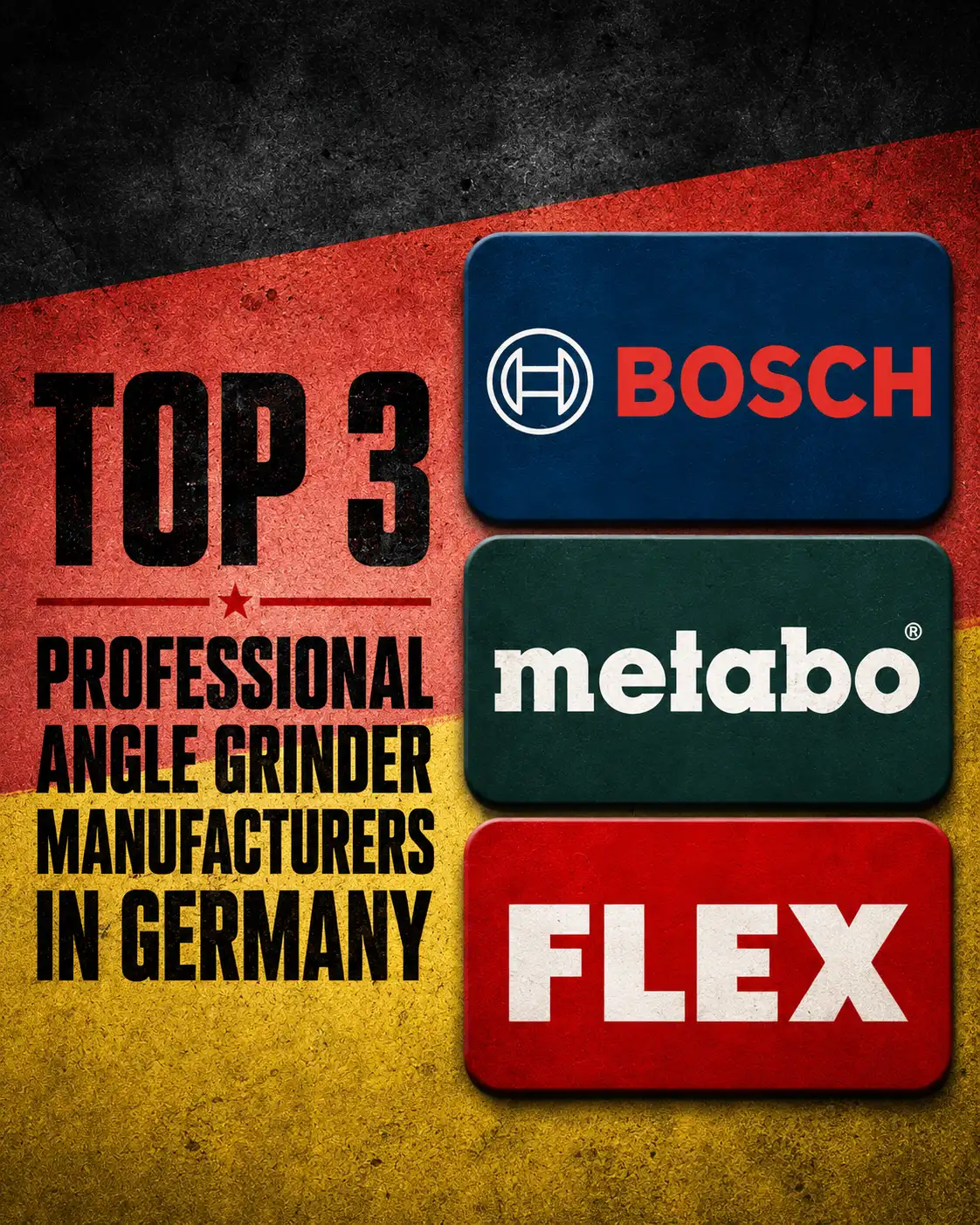 Top 3 Angle Grinder Manufacturers in Germany