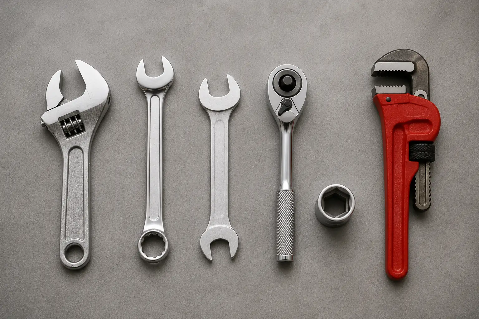 Different Types of Wrenches for Tightening and Loosening Fasteners