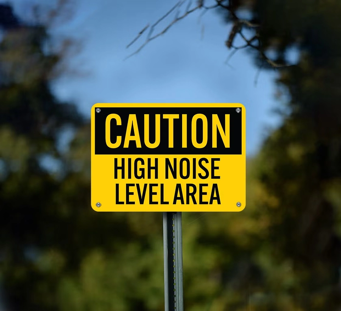 Picture of a caution sign