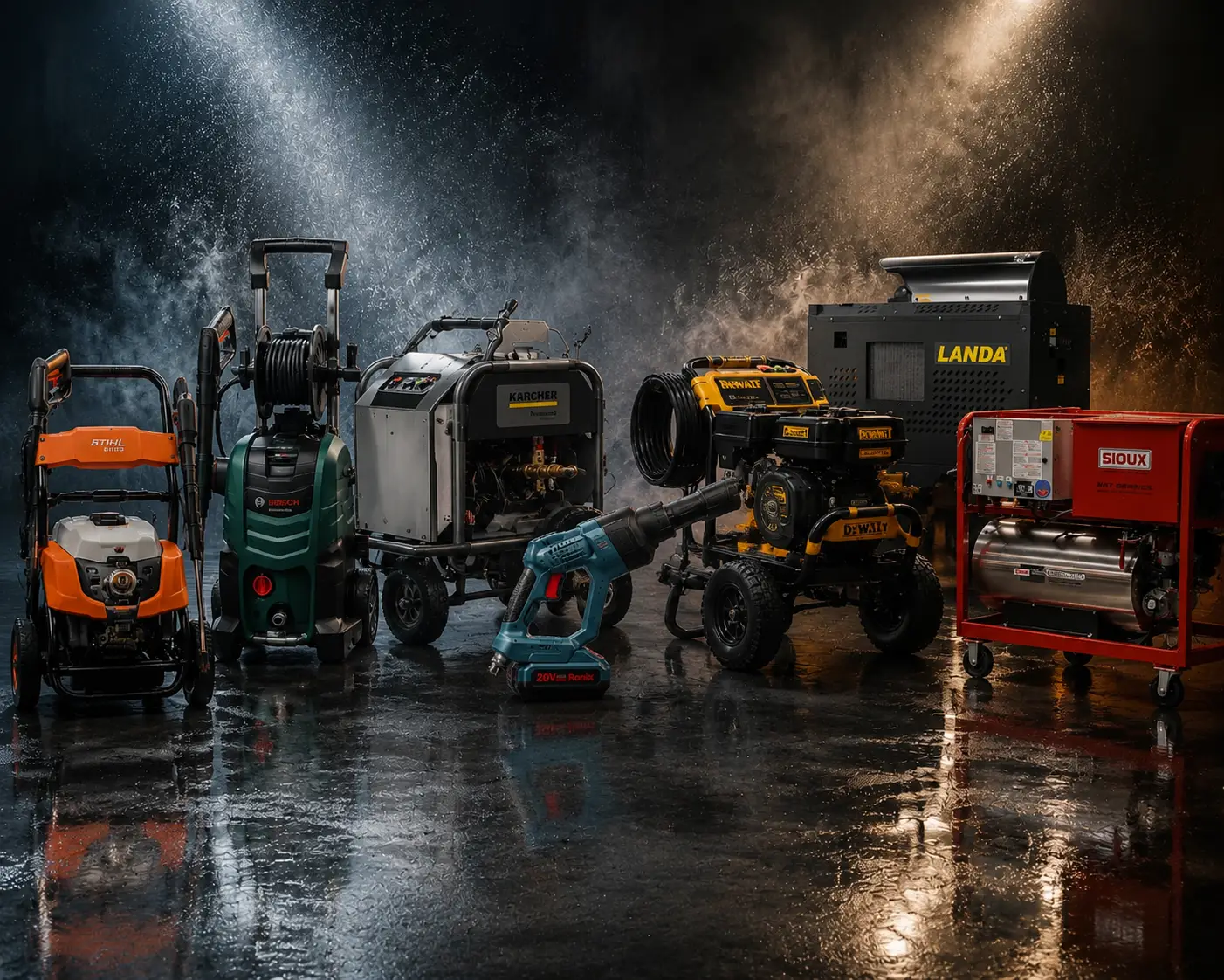 Types of Pressure Washers: Uses, Pros and Cons