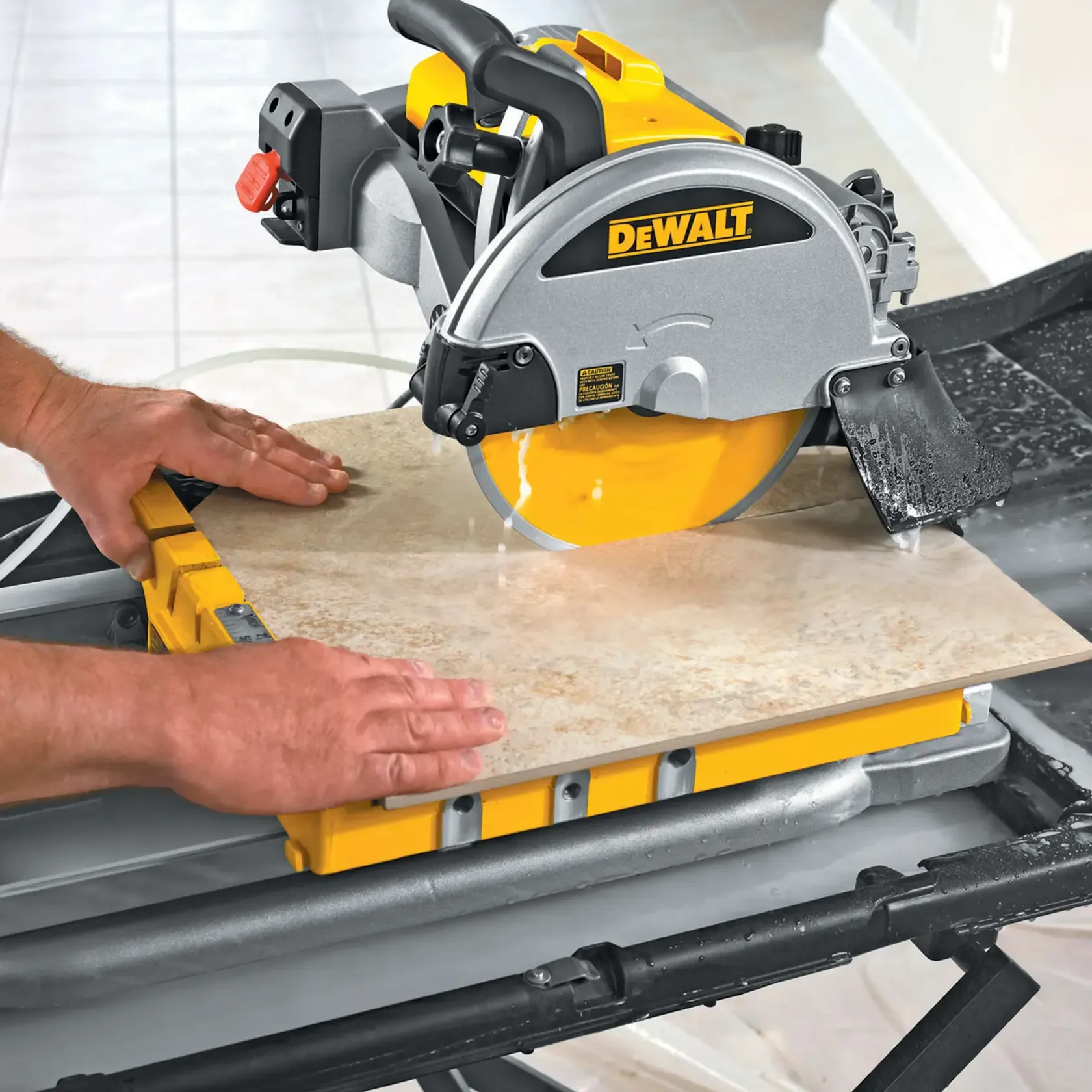 picture of Dewalt best tile saw
