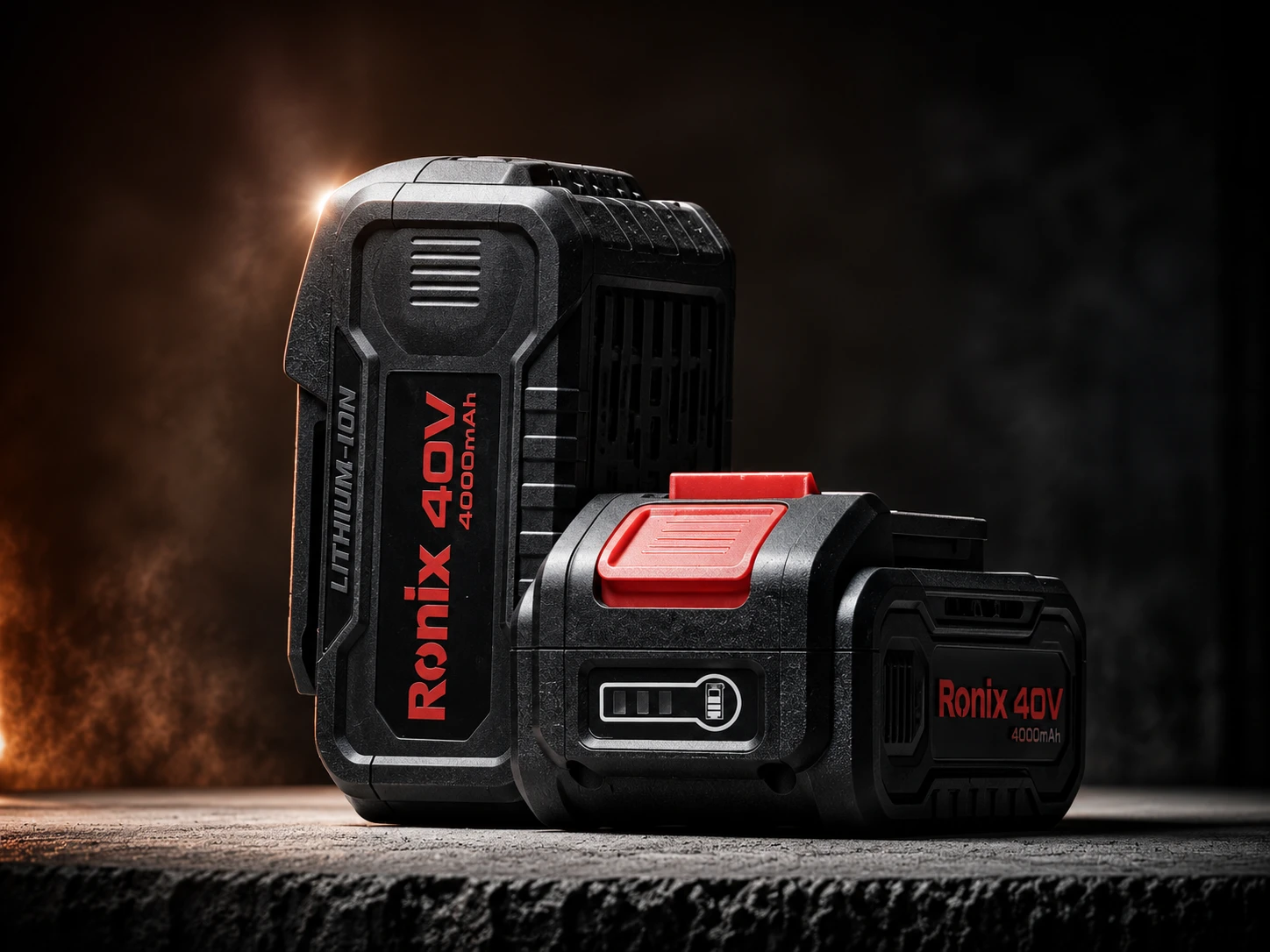 Picture of Ronix lithium-ion batteries
