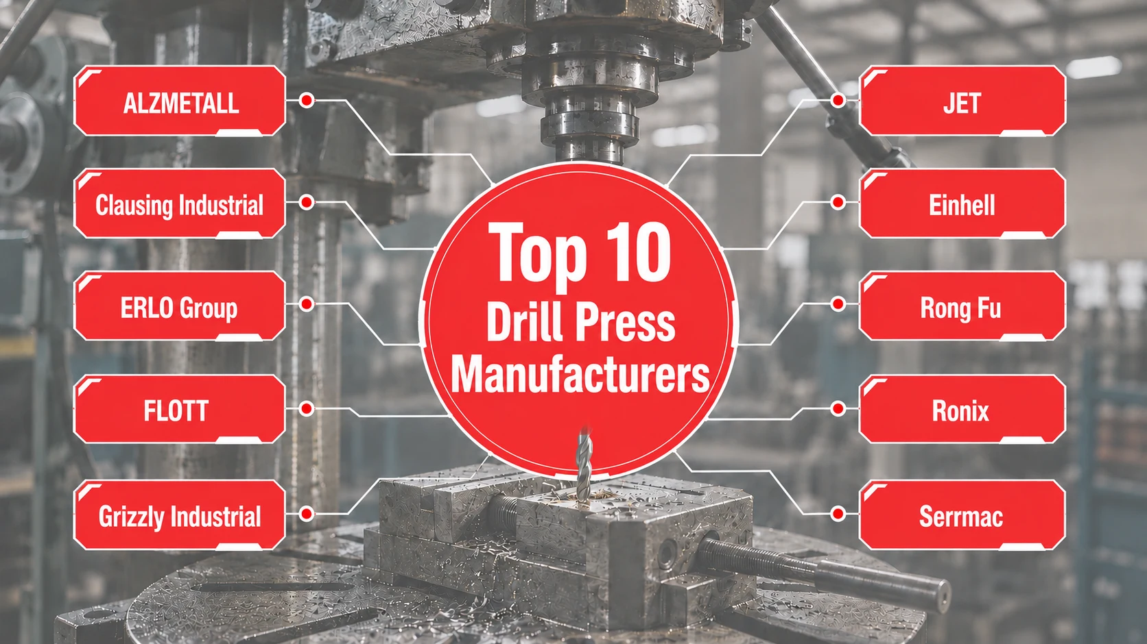 Top 10 Drill Press Manufacturers in the World
