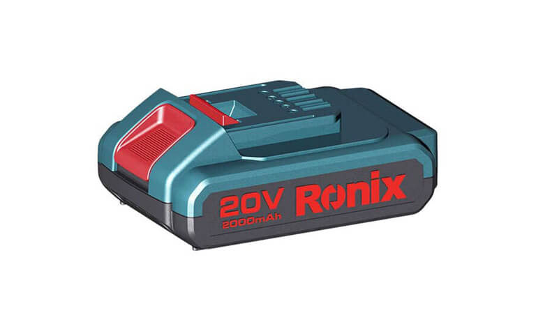 Una batería de Li-Ion Ronix 2Ah