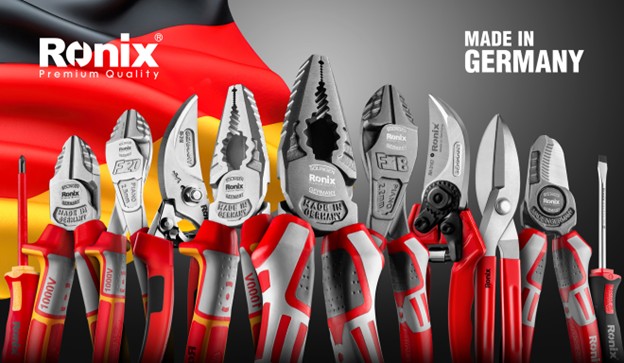 Colección de herramientas manuales Hecho-en-Alemania de Ronix