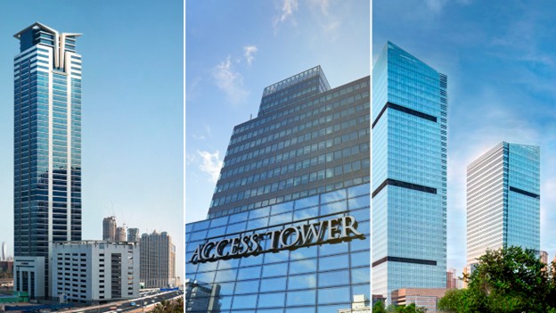 Edificios de oficinas de Ronix en Alemania, los Emiratos Árabes Unidos y China