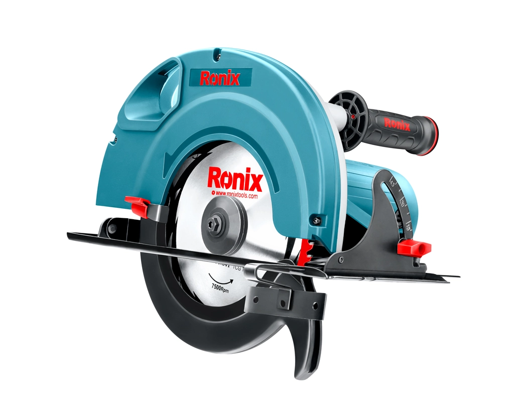 Sierra circular Ronix 4320 de 2000 W para trabajos profesionales de carpintería y construcción