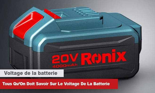 la batterie de Ronix8991