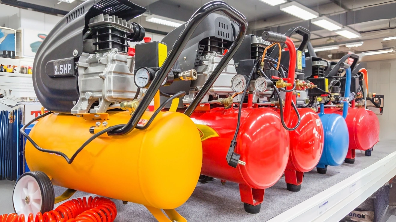 des comresseurs d'air industriels