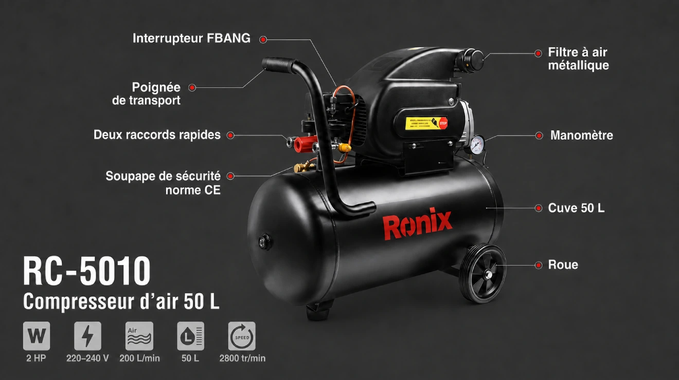 les detaille de Ronix RC-5010