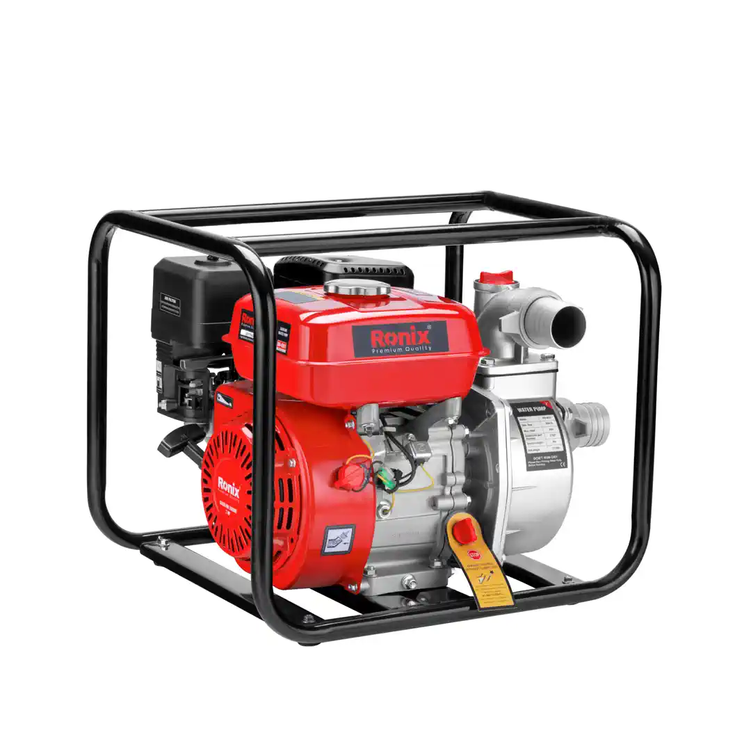 Gas powered water pumps