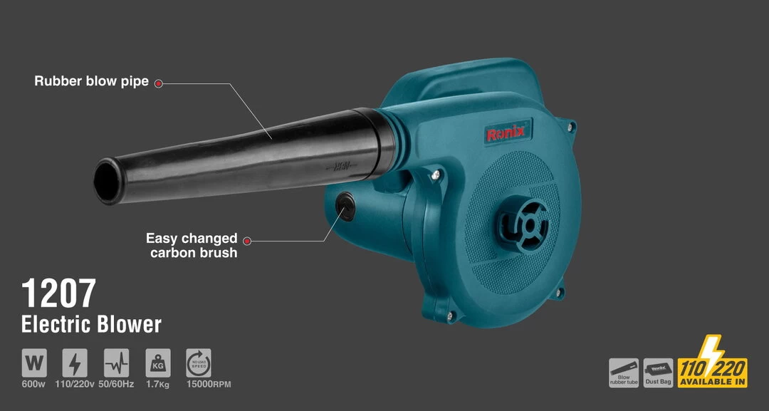 Ronix Vacuum blower 1207V with information