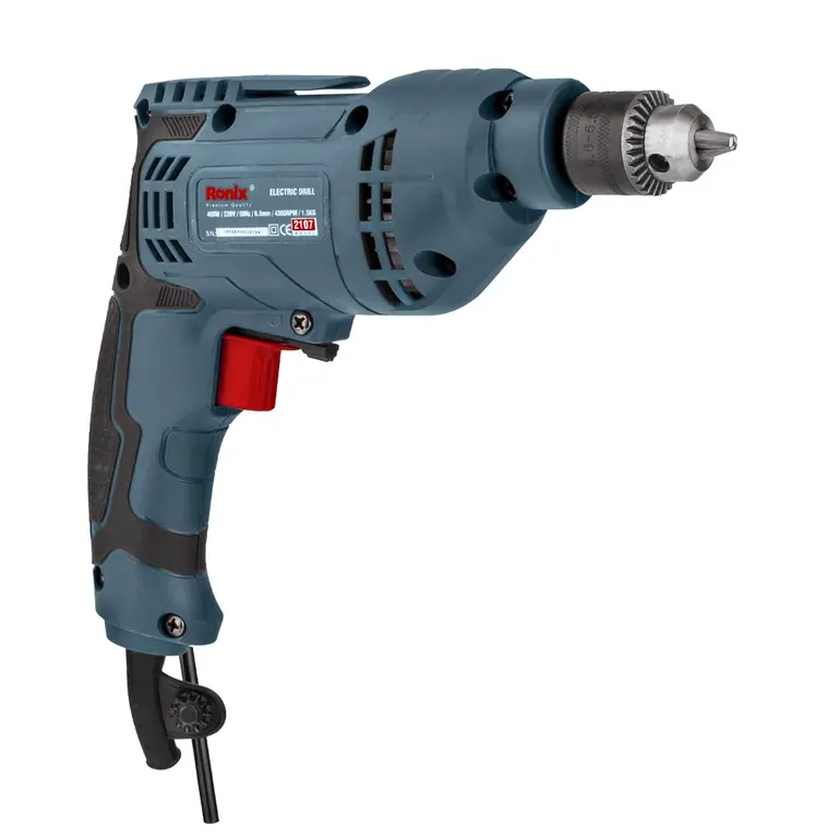Corded Electric Drill, 400W, 220V-1