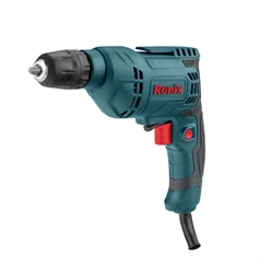 Ronix 2107A Corded Electric Drill Left Angle View