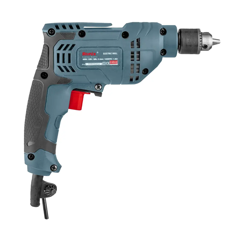 Electric Drill 400W-6.5mm-keyless-4300 RPM (BS)