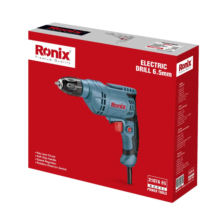 Electric Drill 400W-6.5mm-keyless-4300 RPM (BS)