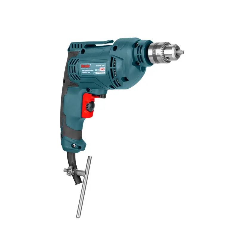 Electric Corded Drill, 450W, 220V, Keyed Chuck-5