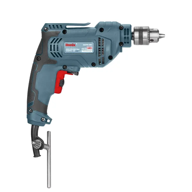 Electric Corded Drill, 450W, 220V, Keyed Chuck-1