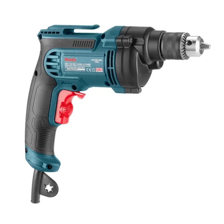 Electric Drill, 500W, Keyed Chuck, 10mm | 🧰 Ronix Tools