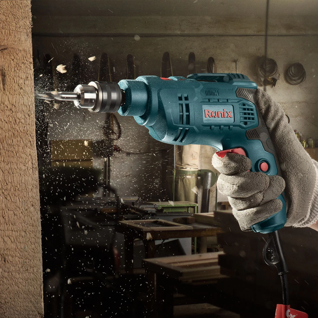 Corded Impact Drill, 450W-1