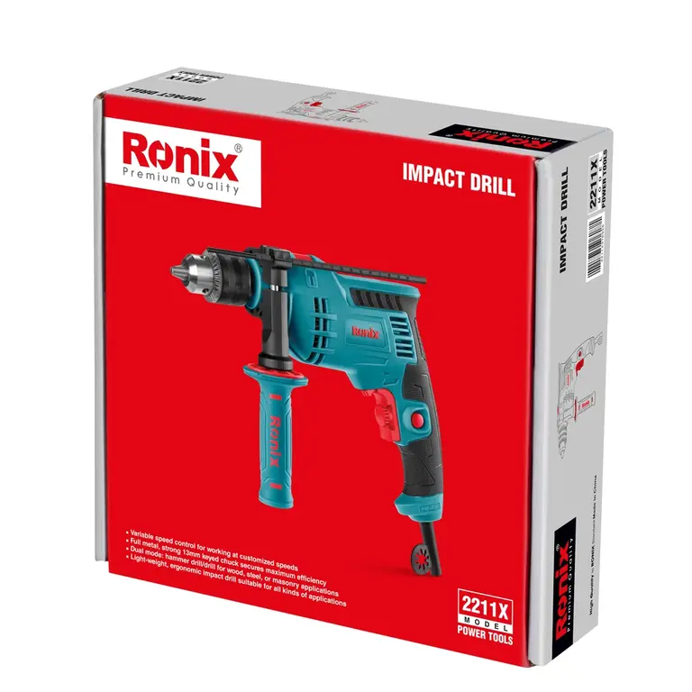 Electric Impact Drill 750W-13mm-keyed-2700 RPM-11