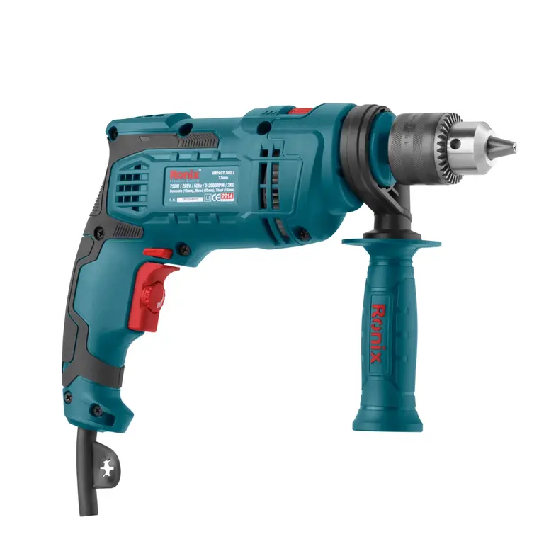 Corded Impact Drill, 750W, Keyed Chuck-4