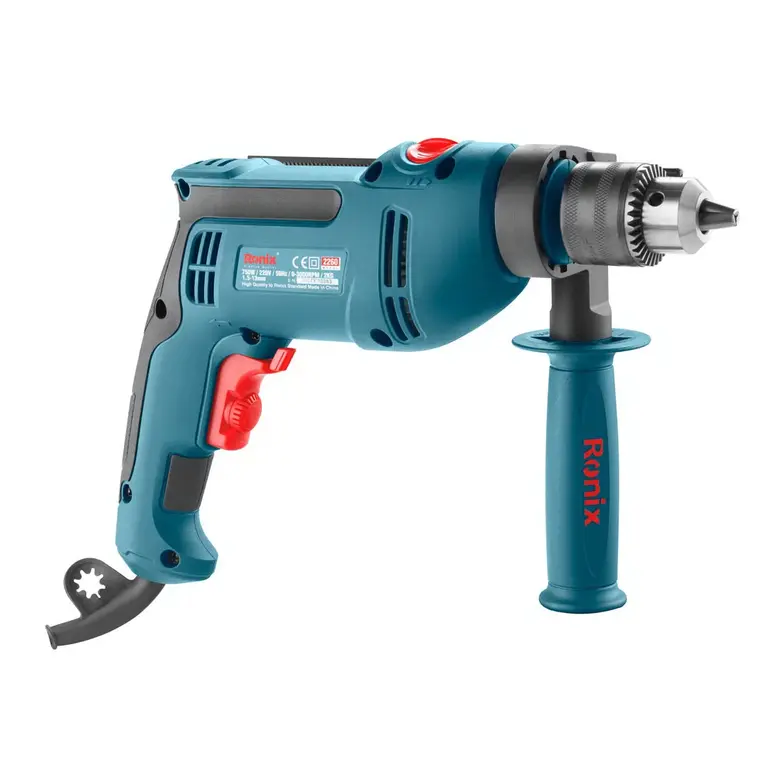 Electric Impact Drill-750W-13mm-keyed-3000RPM-3