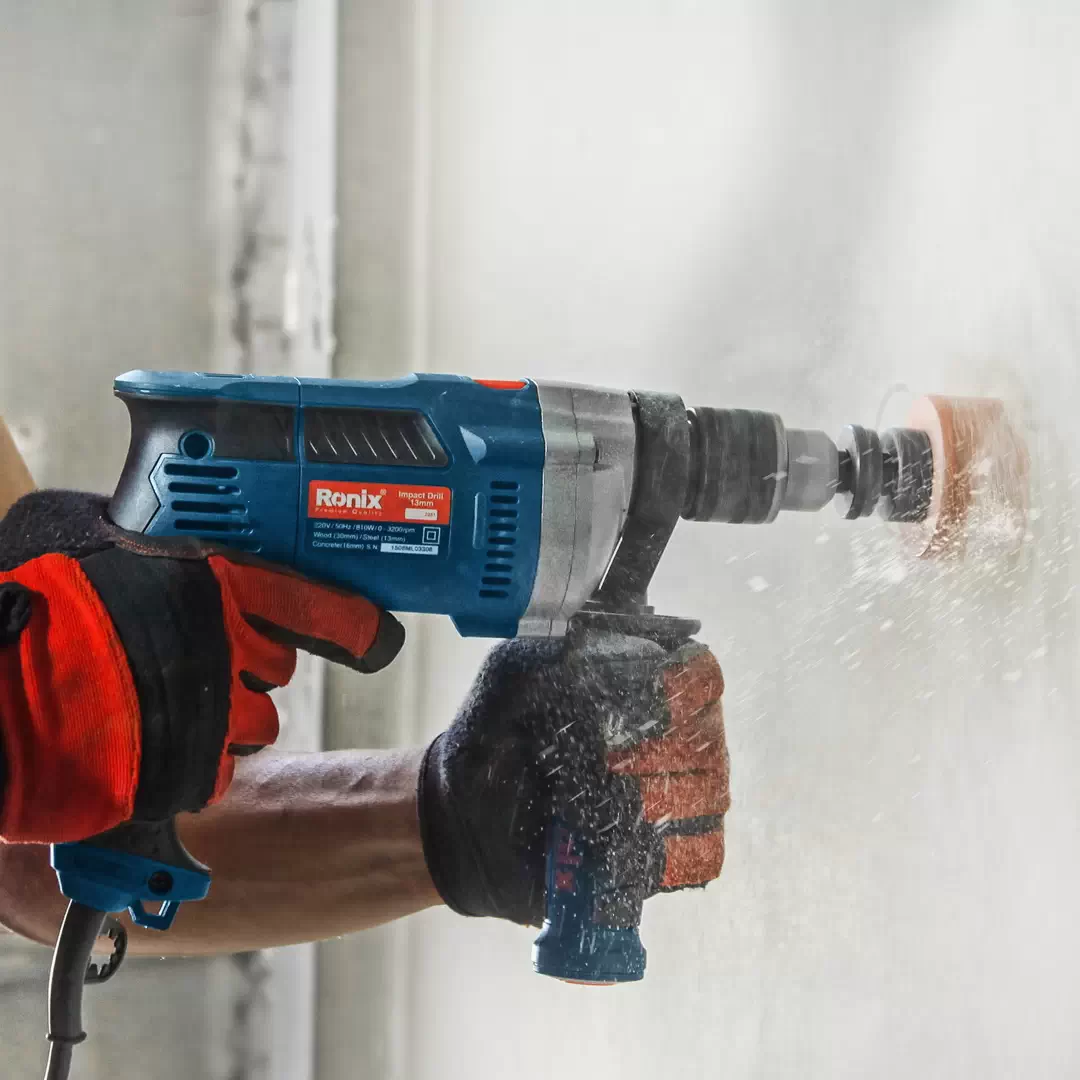 Corded Impact Drill 13mm 810W)