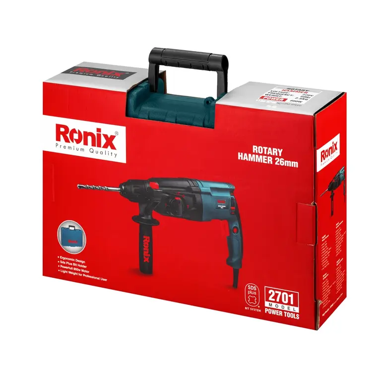 Corded Rotary Hammer, 800W, SDS-Plus, 220V-5