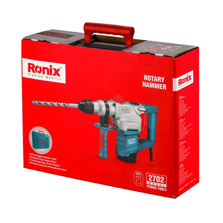 Corded Rotary Hammer, 1100W, SDS-Plus, 110V-7