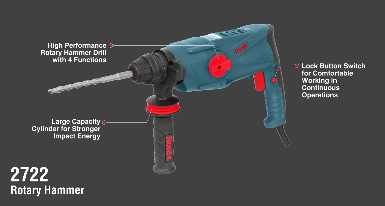 22 mm Rotary Hammer_details