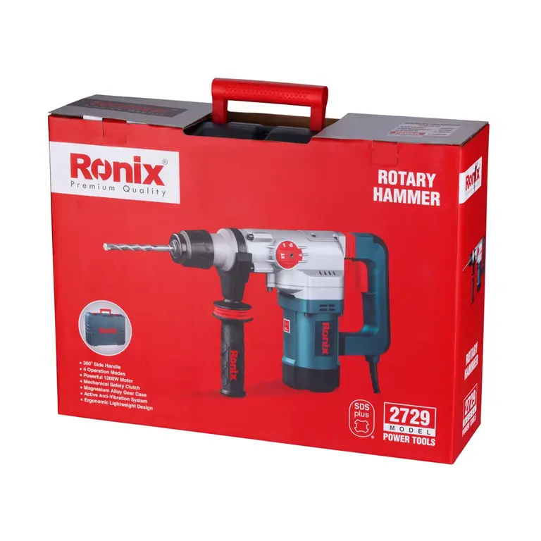 Corded Rotary Hammer, 1200W, SDS-Plus-8