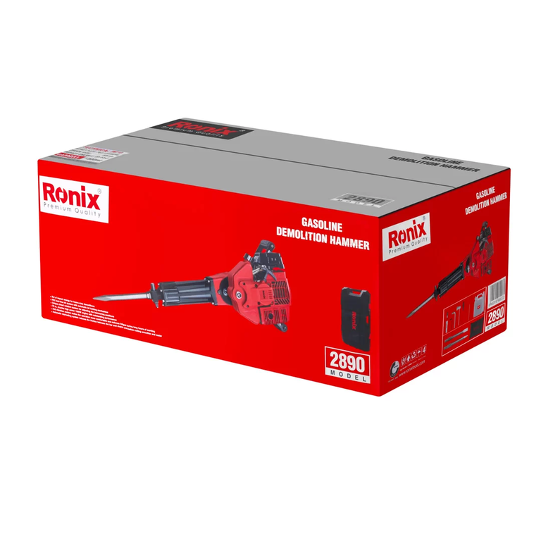 Benzin-Abbruchhammer 1500 W – 16,4 Kg
