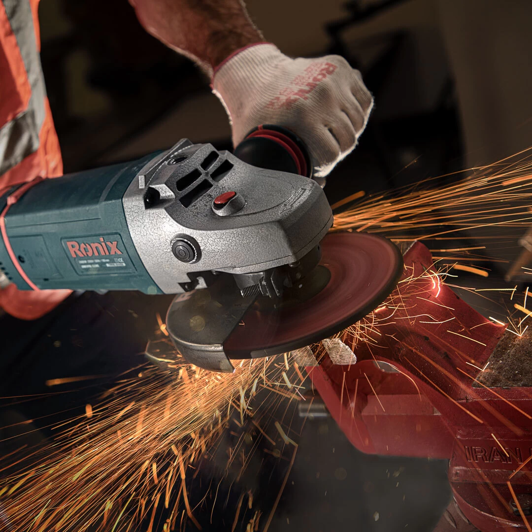 ronix 3210 Angle Grinder 180mm 2400W