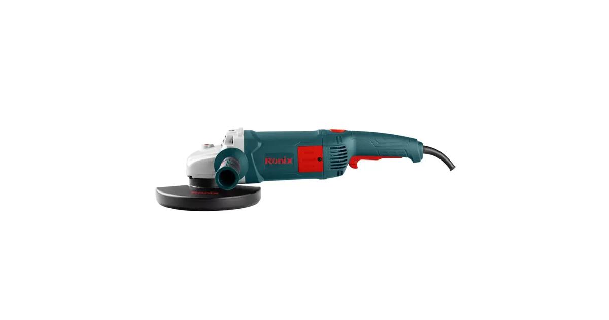 RONIX Ronix 3231 Angle Grinder Ultra Compact Powerful Motor 2400W Motor Delivers up to 8000 No-Load Rpm Angle Grinder Stand
