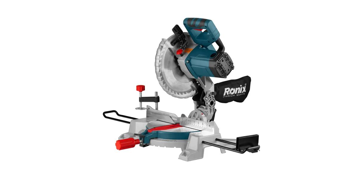 Ronix Model 5102 1800W 255mm Sliding Miter Saw Woodworking Power Saws Sliding Mitre Saw