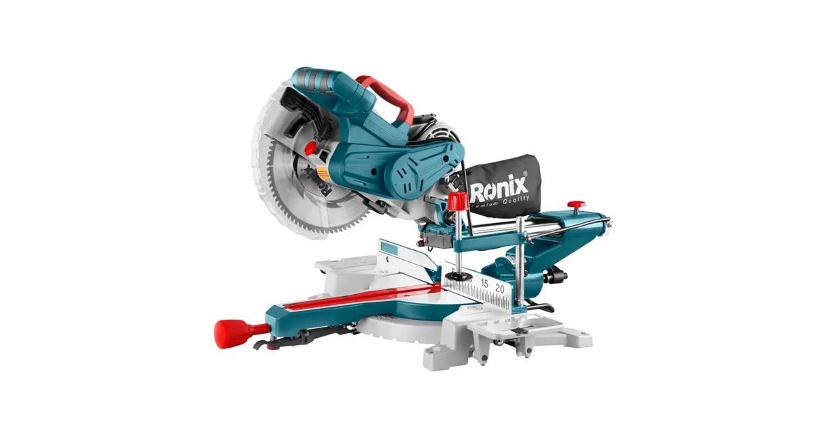 Ronix 5302 255mm Professional Electric Cutting Machine 2000W Multifunctional High Power Household Portable Sliding Mitre Saw