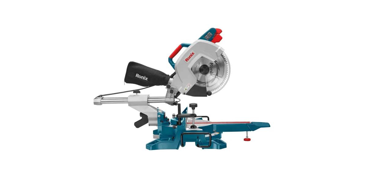 Ronix High Pressure Model 5403 Compound Wood Working Stand Saw Electric Sliding Miter Saw