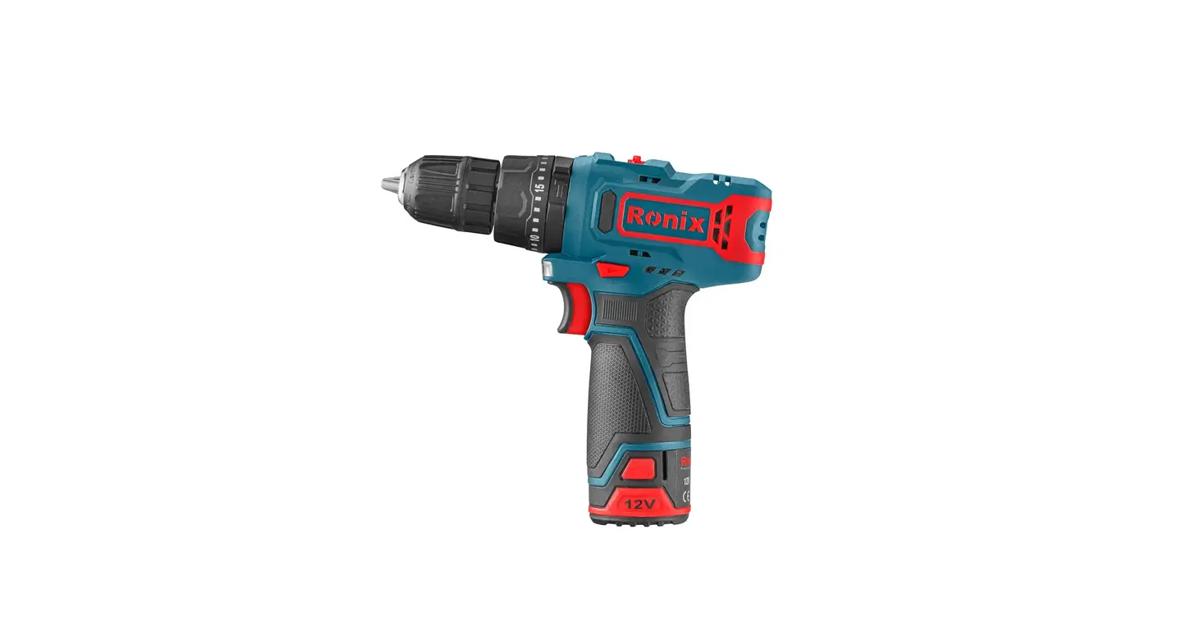 Ronix Power Tools Model 8101K 12V Li-on Battery Mini Electric Screw Driver Cordless Power Drill