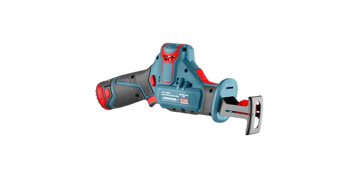 Ronix 8103K Variable Speed Battery Powered Saw for Woods Metal Plastic Cutting Polishing Speed Cordless Reciprocating Saw