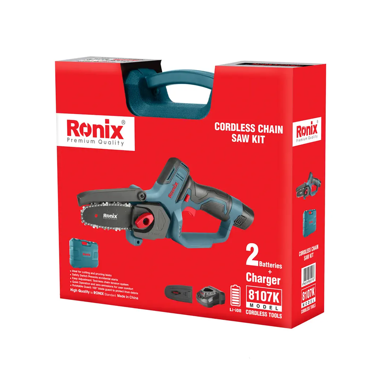 12V Cordless chain saw kit