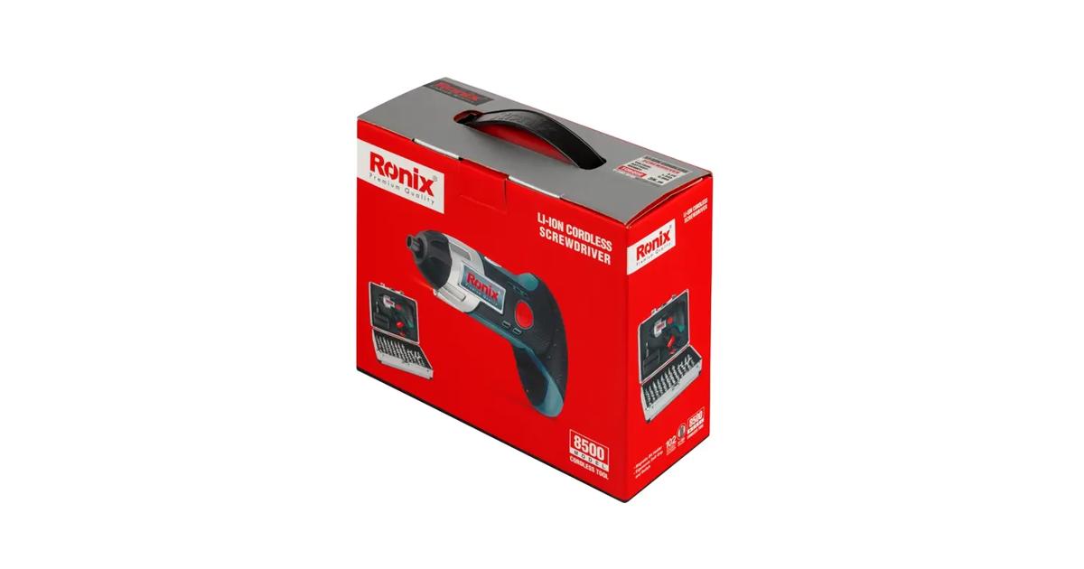 いちごページ　システムドロワー Ronix 8500, 3.6V 1.5Ah, Cordless Screwdriver | 🧰 Ronix Tools