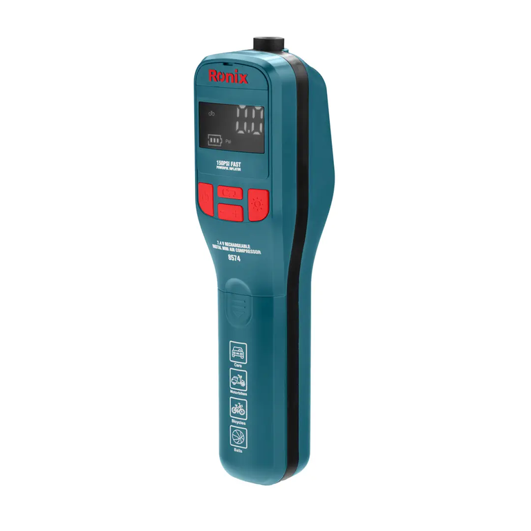 7.4V Rechargeable Digital Mini Air Compressor