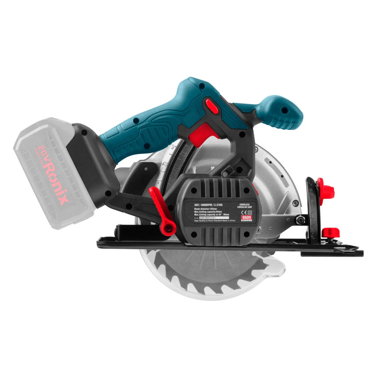 20V Cordless Circular Saw 165mm (Without battery and charger)