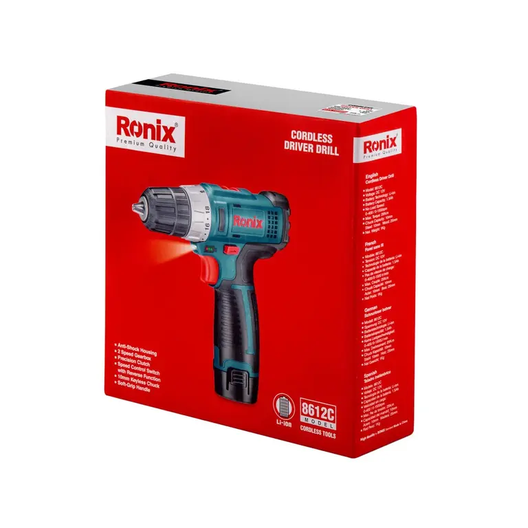 Cordless Drill, 1Kg with Built-in LED Light-6
