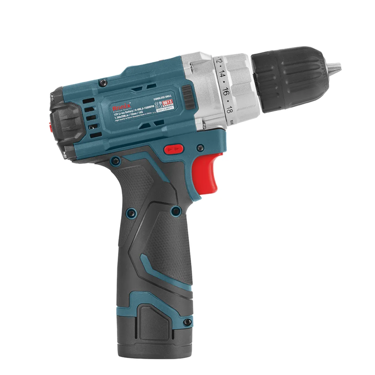 12V Cordless Drill Driver 10mm-26N.m (1 battery/1 charger/colorbox)