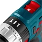 Wasserdichtet Akku-Schlagbohrschrauber 10mm 16V Samsung Li-Ionen Akku + 100-tlg Bit-Set-6